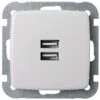 GAMMA K2 Stopcontact Met USB Wit