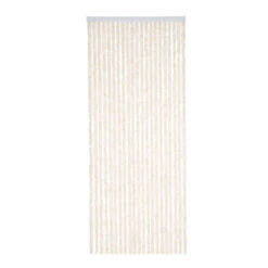 Livn Deurgordijn Chenille Beige 90x220 Cm