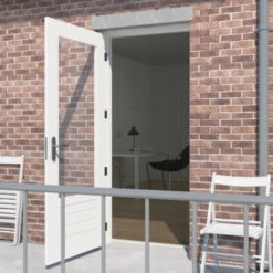 Livn Plisséhordeur Basic Wit 100x215 Cm -InterieurKunst Verkoopwinkel 123 21877