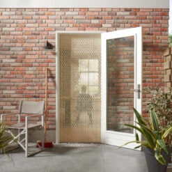 Livn Deurgordijn Tube Wit 90x210 Cm -InterieurKunst Verkoopwinkel 123 21884