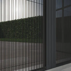 Livn Plisséhordeur Excellent Antraciet 96x209 Cm -InterieurKunst Verkoopwinkel 123 21925