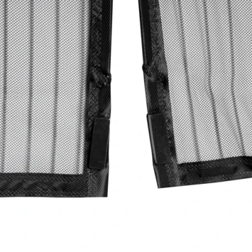 Screen Lite Magneet Hordeur Strip Sluiting Zwart 95x235 Cm 3 Screen Lite Magneet Hordeur Strip Sluiting Zwart 95x235 Cm - Afbeelding 3