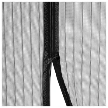 Screen Lite Magneet Hordeur Strip Sluiting Zwart 95x235 Cm 4 Screen Lite Magneet Hordeur Strip Sluiting Zwart 95x235 Cm - Afbeelding 4