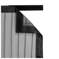Screen Lite Magneet Hordeur Strip Sluiting Zwart 95x235 Cm 11 Screen Lite Magneet Hordeur Strip Sluiting Zwart 95x235 Cm -InterieurKunst Verkoopwinkel 123 21939