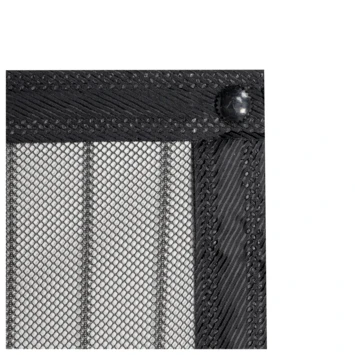 Screen Lite Magneet Hordeur Strip Sluiting Zwart 95x235 Cm 6 Screen Lite Magneet Hordeur Strip Sluiting Zwart 95x235 Cm - Afbeelding 6