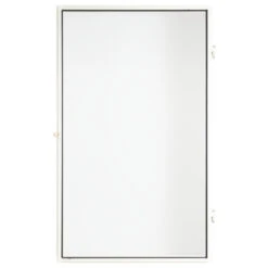 OK Vaste Raamhor Wit 100x140 Cm -InterieurKunst Verkoopwinkel 123 21986