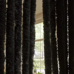 Livn Deurgordijn Chenille Antraciet 90x220 Cm -InterieurKunst Verkoopwinkel 123 22025