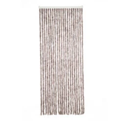 Livn Deurgordijn Chenille Taupe 100x230 Cm