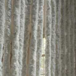 Livn Deurgordijn Chenille Grijs 100x230 Cm -InterieurKunst Verkoopwinkel 123 22036