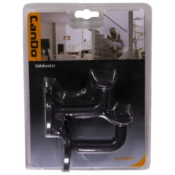 CanDo Leuninghouder Colchester Mat Zwart (2 Stuks) -InterieurKunst Verkoopwinkel 123 22152