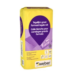 Weber Tegellijm Groot Formaat Wit 20kg