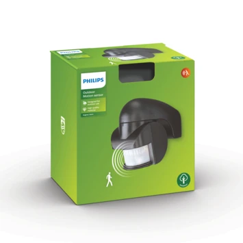 Philips Virginia Bewegingssensor Zwart 4 Philips Virginia Bewegingssensor Zwart - Afbeelding 4