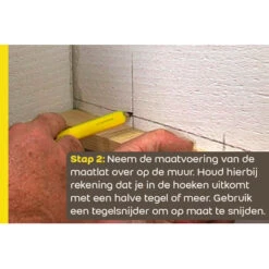 Weber Tegellijm Groot Formaat Wit 4kg -InterieurKunst Verkoopwinkel 123 22362