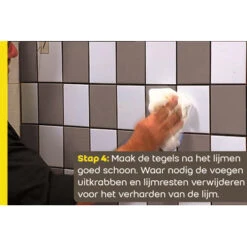 Weber Tegellijm Groot Formaat Wit 4kg -InterieurKunst Verkoopwinkel 123 22364