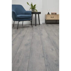 Bruynzeel Waterbestendig Laminaat Gedurft Grijs 2V-groef 8 Mm 2,13 M2 -InterieurKunst Verkoopwinkel 123 22685