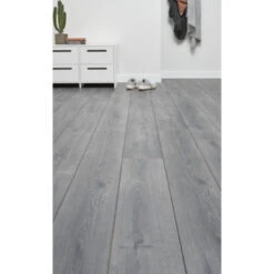 Bruynzeel Origineel Laminaat Zacht Zwart 2V-groef 7 Mm 2,4 M2 -InterieurKunst Verkoopwinkel 123 22794