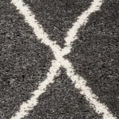 Cavallino Vloerkleed Grijs/Beige Ruit 35 Mm 160x230 Cm -InterieurKunst Verkoopwinkel 123 23049