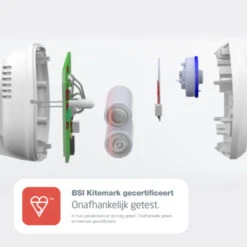 FireAngel Koolmonoxidemelder Inclusief 10 Jaar Vervangbare Batterij -InterieurKunst Verkoopwinkel 123 2308