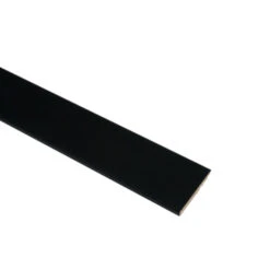 Plint Recht 75X14mm 240 Cm Zwart