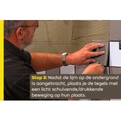 Weber Flexibele Lichtgewicht Tegellijm Grijs 15kg -InterieurKunst Verkoopwinkel 123 23246