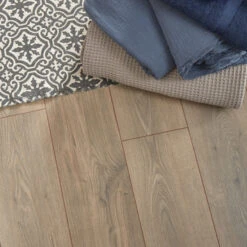 Bruynzeel Origineel Laminaat Beschermend Bruin 2V-groef 7 Mm 2,4 M2 -InterieurKunst Verkoopwinkel 123 23272