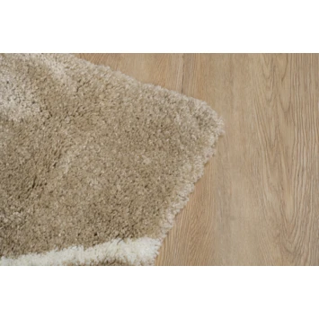 Vloerkleed Pelush Zand Wit Ruit 160x230 Cm 4 Vloerkleed Pelush Zand Wit Ruit 160x230 Cm - Afbeelding 4