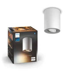Philips Hue Pillar Opbouwspot 1x5W Wit Excl. Switch En Bluetooth