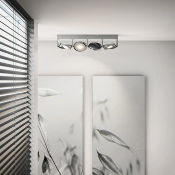 Philips Opbouwspot MyLiving Particon LED Aluminium 4 X 4.5W 3 Philips Opbouwspot MyLiving Particon LED Aluminium 4 X 4.5W - Afbeelding 3