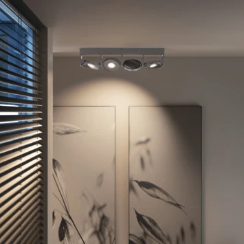 Philips Opbouwspot MyLiving Particon LED Aluminium 4 X 4.5W 4 Philips Opbouwspot MyLiving Particon LED Aluminium 4 X 4.5W - Afbeelding 4