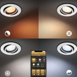 Philips Hue Philips Centura 5.7w 240v Alu Spot -InterieurKunst Verkoopwinkel 123 23469