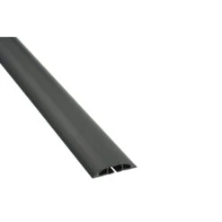 D-line Kabelgoot Halfrond Zwart 60/12 Mm 1.8 Meter