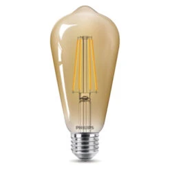Philips LED Edison E27 48W Filament Goud Niet Dimbaar