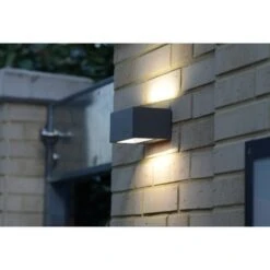 Lutec Buitenlamp Gemini Antraciet 2-lichts Klein -InterieurKunst Verkoopwinkel 123 23781