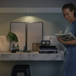 Philips Casement LED Inbouwspot 4.5W Grijs -InterieurKunst Verkoopwinkel 123 23864