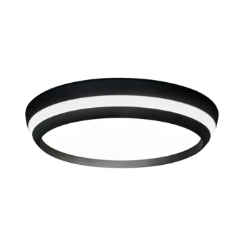 Lutec Connect Slimme Plafondlamp Cepa Zwart Ø35cm 24W 1 Lutec Connect Slimme Plafondlamp Cepa Zwart Ø35cm 24W