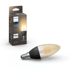 Philips Hue White Filament Kaars E14 4.5W