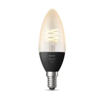 Philips Hue White Filament Kaars E14 4.5W 2 Philips Hue White Filament Kaars E14 4.5W - Afbeelding 2