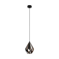 Eglo Hanglamp Carlton E27 Koper