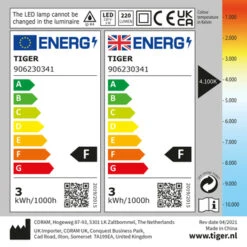 TIGER Spiegelverlichting Castalia 3541 LED -InterieurKunst Verkoopwinkel 123 24030