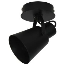 GAMMA Opbouwspot Sorrento 1-lichts Mat Zwart -InterieurKunst Verkoopwinkel 123 24175