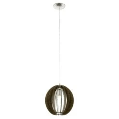 EGLO Hanglamp Cossano Ø300 Mm Bruin