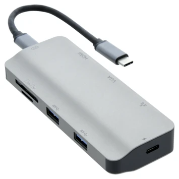 Q-Link 8-in-1 USB-C Hub 2 Q-Link 8-in-1 USB-C Hub - Afbeelding 2