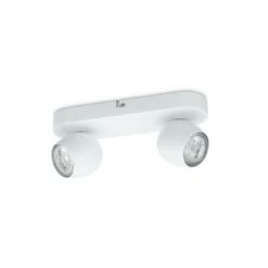 Opbouwspots Bola 2-lichts Wit