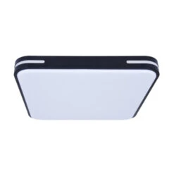 Lutec Connect Slimme Plafondlamp Tetra Zwart 38W