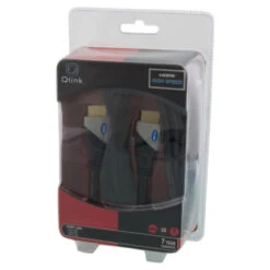 Q-Link HDMI Kabel High Speed Gold Plated 3D 5 Meter Zwart -InterieurKunst Verkoopwinkel 123 2439