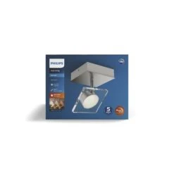 Philips Golygon Spot Met Geïntegreerde LED 1x 4,5 W Inox -InterieurKunst Verkoopwinkel 123 24394