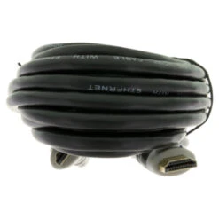 Q-Link HDMI Kabel High Speed Gold Plated 3D 5 Meter Zwart -InterieurKunst Verkoopwinkel 123 2443