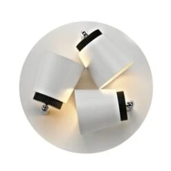 GAMMA Opbouwspot Cassino 3-lichts Wit -InterieurKunst Verkoopwinkel 123 24457