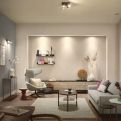 Philips Hue Milliskin Inbouwspot Vierkant 1x5.5W Wit Excl. Switch Incl. Bluetooth -InterieurKunst Verkoopwinkel 123 24474