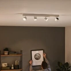 Philips Opbouwspot MyLiving Star LED Wit 4 X 4.5W -InterieurKunst Verkoopwinkel 123 24480